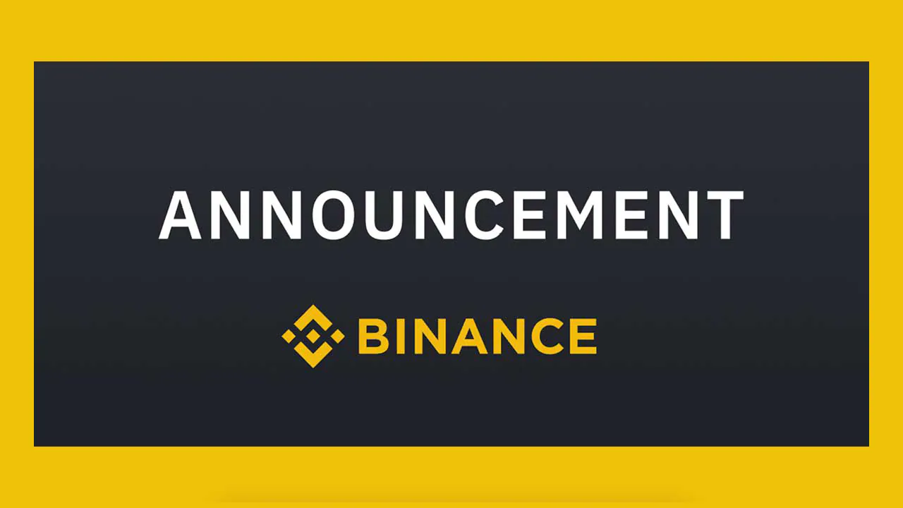 Binance suspends TOMO deposits and withdrawals on November 20